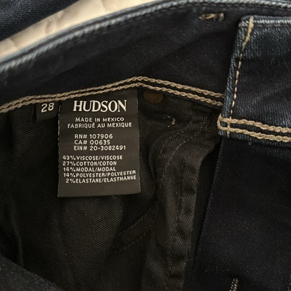 Hudson dark blue skinny jeans - Picture 4 of 6